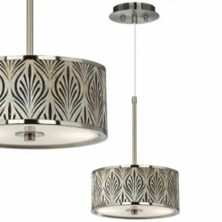 Calathea Gem Giclee Glow 10 1/4" Wide Pendant Light