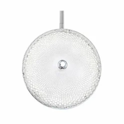 Caledonia 10"W Clear Honeycomb Glass LED Mini Pendant Light -Outlet The Radiantix Store caledonia 10 inchw clear honeycomb glass led mini pendant light 79n07views1
