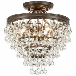 Calypso 12" Wide Crystal Vibrant Bronze Chandelier 13 Calypso 12" Wide Crystal Vibrant Bronze Chandelier -Outlet The Radiantix Store calypso 12 inch wide crystal vibrant bronze chandelier 2c233views3