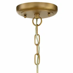 Calypso 12" Wide Vibrant Gold And Crystal Mini Chandelier -Outlet The Radiantix Store calypso 12 inch wide vibrant gold and crystal mini chandelier 56e50views2