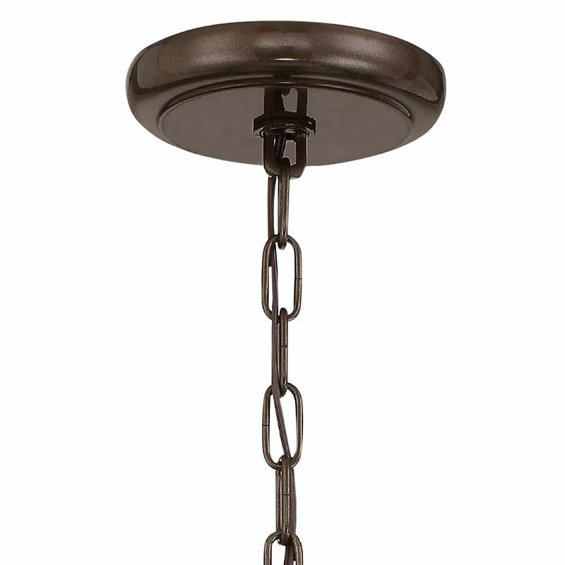 Calypso 20" Wide Crystal Vibrant Bronze Chandelier 6 Calypso 20" Wide Crystal Vibrant Bronze Chandelier - Image 4