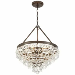 Calypso 20" Wide Crystal Vibrant Bronze Chandelier 12 Calypso 20" Wide Crystal Vibrant Bronze Chandelier -Outlet The Radiantix Store calypso 20 inch wide crystal vibrant bronze chandelier 2c241views3