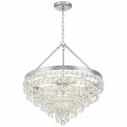 Calypso 24" Wide Polished Chrome And Crystal Chandelier 13 Calypso 24" Wide Polished Chrome And Crystal Chandelier -Outlet The Radiantix Store calypso 24 inch wide polished chrome and crystal chandelier 7f895views3