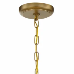 Calypso 24"W Vibrant Gold And Crystal Teardrop Chandelier -Outlet The Radiantix Store calypso 24 inchw vibrant gold and crystal teardrop chandelier 61h97views2