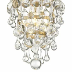 Calypso 7 1/2" Wide Vibrant Gold And Crystal Mini Chandelier 10 Calypso 7 1/2" Wide Vibrant Gold And Crystal Mini Chandelier -Outlet The Radiantix Store calypso 7 and one half inch wide vibrant gold and crystal mini chandelier 71x53views1