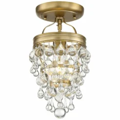 Calypso 7 1/2" Wide Vibrant Gold And Crystal Mini Chandelier 12 Calypso 7 1/2" Wide Vibrant Gold And Crystal Mini Chandelier -Outlet The Radiantix Store calypso 7 and one half inch wide vibrant gold and crystal mini chandelier 71x53views3