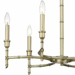 Golden Lighting Cambay 25" Wide White Gold Metal 6-Light Chandelier 10 Golden Lighting Cambay 25" Wide White Gold Metal 6-Light Chandelier -Outlet The Radiantix Store cambay 25 inch wide white gold metal 6 light chandelier 042c2views1