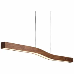 Camur 56" Wide Oiled Walnut LED Kitchen Island Light Pendant 8 Camur 56" Wide Oiled Walnut LED Kitchen Island Light Pendant -Outlet The Radiantix Store camur 56 inch wide oiled walnut led kitchen island light pendant 9j277views2