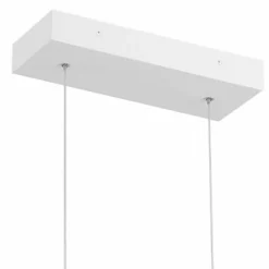 Carmel 48" Wide Matte White LED Island Pendant -Outlet The Radiantix Store carmel 48 inch wide matte white led island pendant 612r0views2