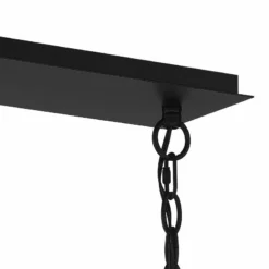 Carrine 38 1/2" Wide Black And Silver Island 8-Light Pendant -Outlet The Radiantix Store carrine 38 and one half inch wide black and silver island 8 light pendant 140d0views3