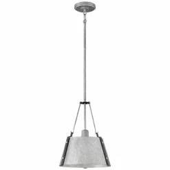 Cartwright 15 1/4"W Polished Antique Nickel Pendant Light -Outlet The Radiantix Store cartwright 15 and one quarter inchw polished antique nickel pendant light 45d96views3