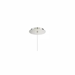 Cascade 6 1/2" Wide Polished Nickel LED Mini Pendant -Outlet The Radiantix Store cascade 6 and one half inch wide polished nickel led mini pendant 55r17views2