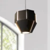 Cerno Astrum 11 3/4" Wide Matte Black LED Mini Pendant Light -Outlet The Radiantix Store cerno astrum 11 and three quarter inch wide matte black led mini pendant light 93y51cropped