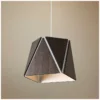 Cerno Calx 10" Wide Brushed Aluminum LED Mini Pendant