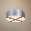 Cerno Plura 18" Wide Brushed Aluminum LED Pendant Light 2 Cerno Plura 18" Wide Brushed Aluminum LED Pendant Light -Outlet The Radiantix Store cerno plura 18 inch wide brushed aluminum led pendant light 71x13cropped