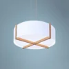 Cerno Plura 30" Wide Gloss White LED Pendant Light -Outlet The Radiantix Store cerno plura 30 inch wide gloss white led pendant light 71x24cropped
