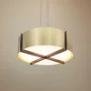 Cerno Plura 36" Wide Brushed Brass LED Pendant Light -Outlet The Radiantix Store cerno plura 36 inch wide brushed brass led pendant light 71x27cropped