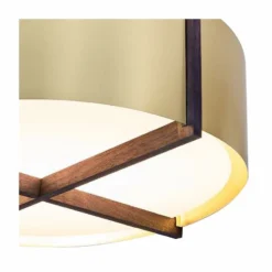 Cerno Plura 36" Wide Brushed Brass LED Pendant Light -Outlet The Radiantix Store cerno plura 36 inch wide brushed brass led pendant light 71x27views1