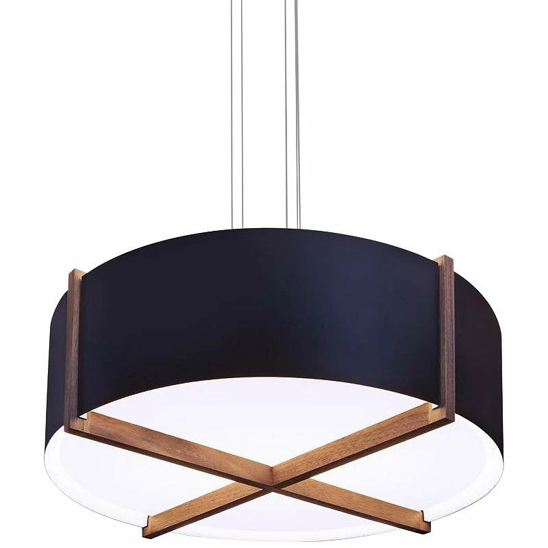 Cerno Plura 36" Wide Matte Black LED Pendant Light 4 Cerno Plura 36" Wide Matte Black LED Pendant Light - Image 2