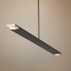 Cerno Virga Brushed Aluminum 28" Wide LED Pendant