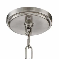 Charleston 16" Wide Satin Nickel 3-Light LED Pendant Light -Outlet The Radiantix Store charleston 16 inch wide satin nickel 3 light led pendant light 24j58views2