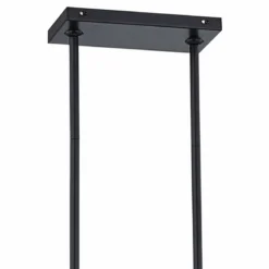 Cirque 40" Wide Matte Black 40-Light Island Chandelier -Outlet The Radiantix Store cirque 40 inch wide matte black 40 light island chandelier 860h1views2