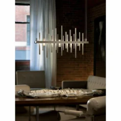 Cityscape 25 1/2"W Steel LED Kitchen Island Light Pendant 11 Cityscape 25 1/2"W Steel LED Kitchen Island Light Pendant -Outlet The Radiantix Store cityscape 25 and one half inchw steel led kitchen island light pendant 7x151views3