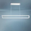 Clinton 39 1/4" Wide Chrome LED Kitchen Island Light Pendant
