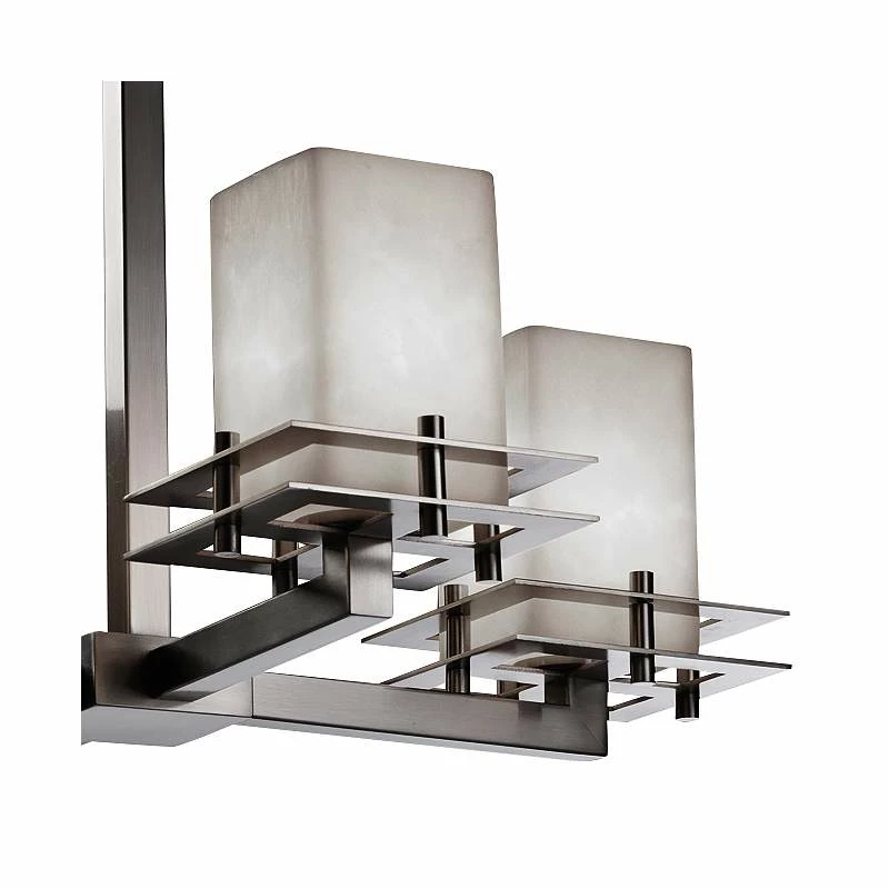 Clouds™ Metropolis 25"W Brushed Nickel 4-Light Chandelier 5 Clouds™ Metropolis 25"W Brushed Nickel 4-Light Chandelier - Image 3