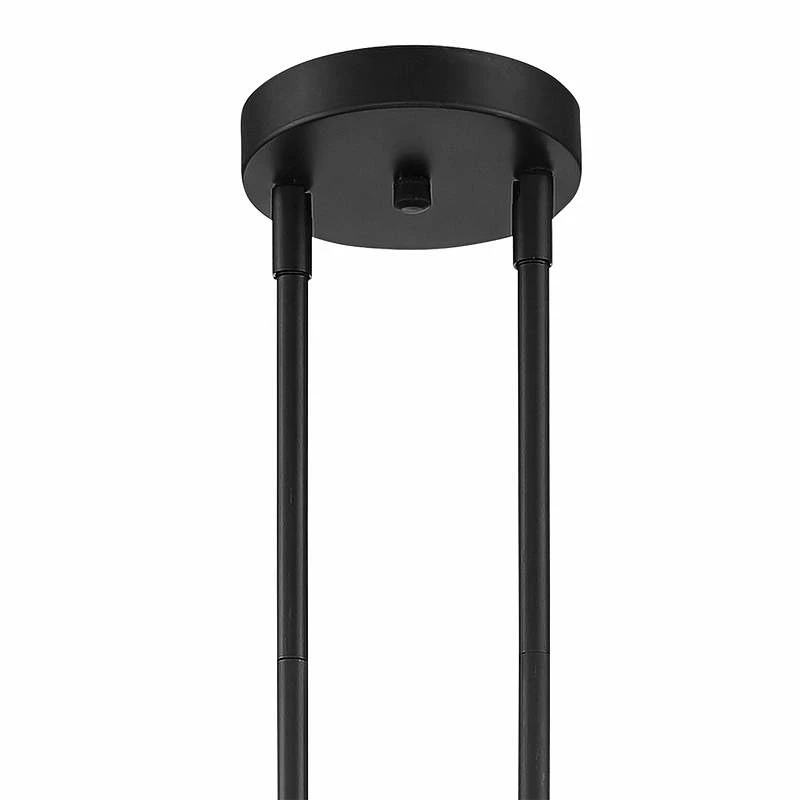 Cobra 27" Wide Black 3-Light LED Island Pendant 6 Cobra 27" Wide Black 3-Light LED Island Pendant - Image 4