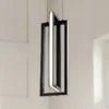 AFX Cole 6" Wide Black 2-Light LED Mini Pendant Light