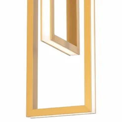 AFX Cole 6" Wide Gold 2-Light LED Mini Pendant Light -Outlet The Radiantix Store cole 6 inch wide gold 2 light led mini pendant light 266j0views1