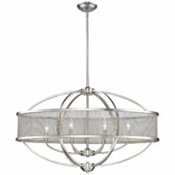 Golden Lighting Colson 36 1/4" Wide Pewter 6-Light Oval Chandelier 9 Golden Lighting Colson 36 1/4" Wide Pewter 6-Light Oval Chandelier -Outlet The Radiantix Store colson 36 and one quarter inch wide pewter 6 light oval chandelier 33r12views2