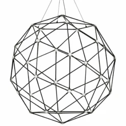 Constellation® 45"W Nickel 40-Light LED Pendant Light