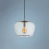 Contemporary Urban 12 1/4"W Clear Glass Mini Pendant Light -Outlet The Radiantix Store contemporary urban 12 and one quarter inchw clear glass mini pendant light 5g925cropped