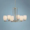 Convertible Brushed Nickel Six Light Chandelier 1 Convertible Brushed Nickel Six Light Chandelier -Outlet The Radiantix Store convertible brushed nickel six light chandelier 06697cropped