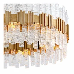 Corbett Ciro 36" Wide Silver Leaf Pendant Light -Outlet The Radiantix Store corbett ciro 36 inch wide silver leaf pendant light 44r84views1