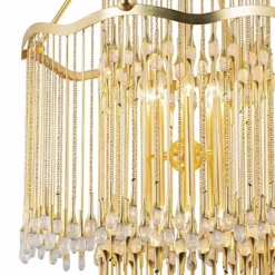Corbett Kiara 40" Wide Gold Leaf 16-Light Chandelier 9 Corbett Kiara 40" Wide Gold Leaf 16-Light Chandelier -Outlet The Radiantix Store corbett kiara 40 inch wide gold leaf 16 light chandelier 99g32views1