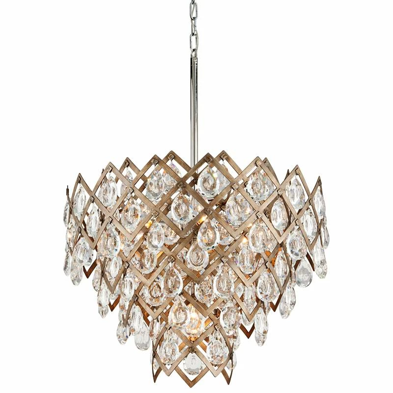 Corbett Tiara 25 3/4" Wide Vienna Bronze Pendant Light 4 Corbett Tiara 25 3/4" Wide Vienna Bronze Pendant Light - Image 2