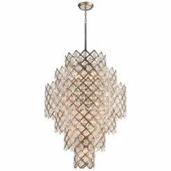 Corbett Tiara 44 3/4" Wide Vienna Bronze Pendant Light -Outlet The Radiantix Store corbett tiara 44 and three quarter inch wide vienna bronze pendant light 9p441views1