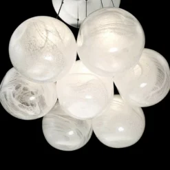 Cosmic 27" Wide Brushed Nickel LED Multi Light Pendant -Outlet The Radiantix Store cosmic 27 inch wide brushed nickel led multi light pendant 55m88views2