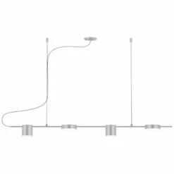 Counterpoint 42"W Aluminum LED Kitchen Island Light Pendant