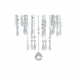 Crystal Rain 28" Wide 6-Light Halogen Crystal Chandelier -Outlet The Radiantix Store crystal rain 28 inch wide 6 light halogen crystal chandelier m7013views3