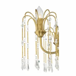 Crystal Rain 30" Wide Soft Gold Crystal 6-Light Chandelier -Outlet The Radiantix Store crystal rain 30 inch wide soft gold crystal 6 light chandelier 678a1views2