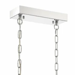 Crystal Rain 33" Wide Chrome 6-Light Island Chandelier 12 Crystal Rain 33" Wide Chrome 6-Light Island Chandelier -Outlet The Radiantix Store crystal rain 33 inch wide chrome 6 light island chandelier 364m2views3