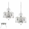 Crystal Rain Chrome 2-Light Swag Chandelier 2 Crystal Rain Chrome 2-Light Swag Chandelier -Outlet The Radiantix Store crystal rain chrome 2 light swag chandelier 30m91