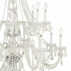 Crystorama 37" Wide Chrome 16-Light Traditional Crystal Chandelier 10 Crystorama 37" Wide Chrome 16-Light Traditional Crystal Chandelier -Outlet The Radiantix Store crystorama 37 inch wide chrome 16 light traditional crystal chandelier 80n32views1