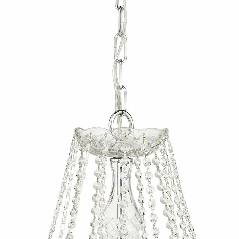Crystorama 37" Wide Chrome 16-Light Traditional Crystal Chandelier 6 Crystorama 37" Wide Chrome 16-Light Traditional Crystal Chandelier - Image 4