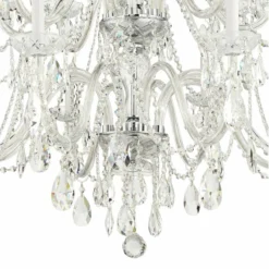 Crystorama 37" Wide Chrome 16-Light Traditional Crystal Chandelier 12 Crystorama 37" Wide Chrome 16-Light Traditional Crystal Chandelier -Outlet The Radiantix Store crystorama 37 inch wide chrome 16 light traditional crystal chandelier 80n32views3