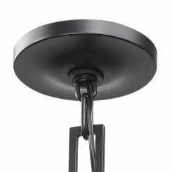 Crystorama Alston 8" Wide Matte Black 1-Light Cylinder Mini Chandelier -Outlet The Radiantix Store crystorama alston 8 inch wide matte black 1 light cylinder mini chandelier 22n20views2